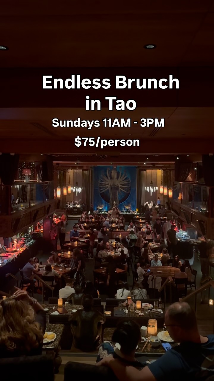 TAO Downtown's Endless NYC Brunch Experience