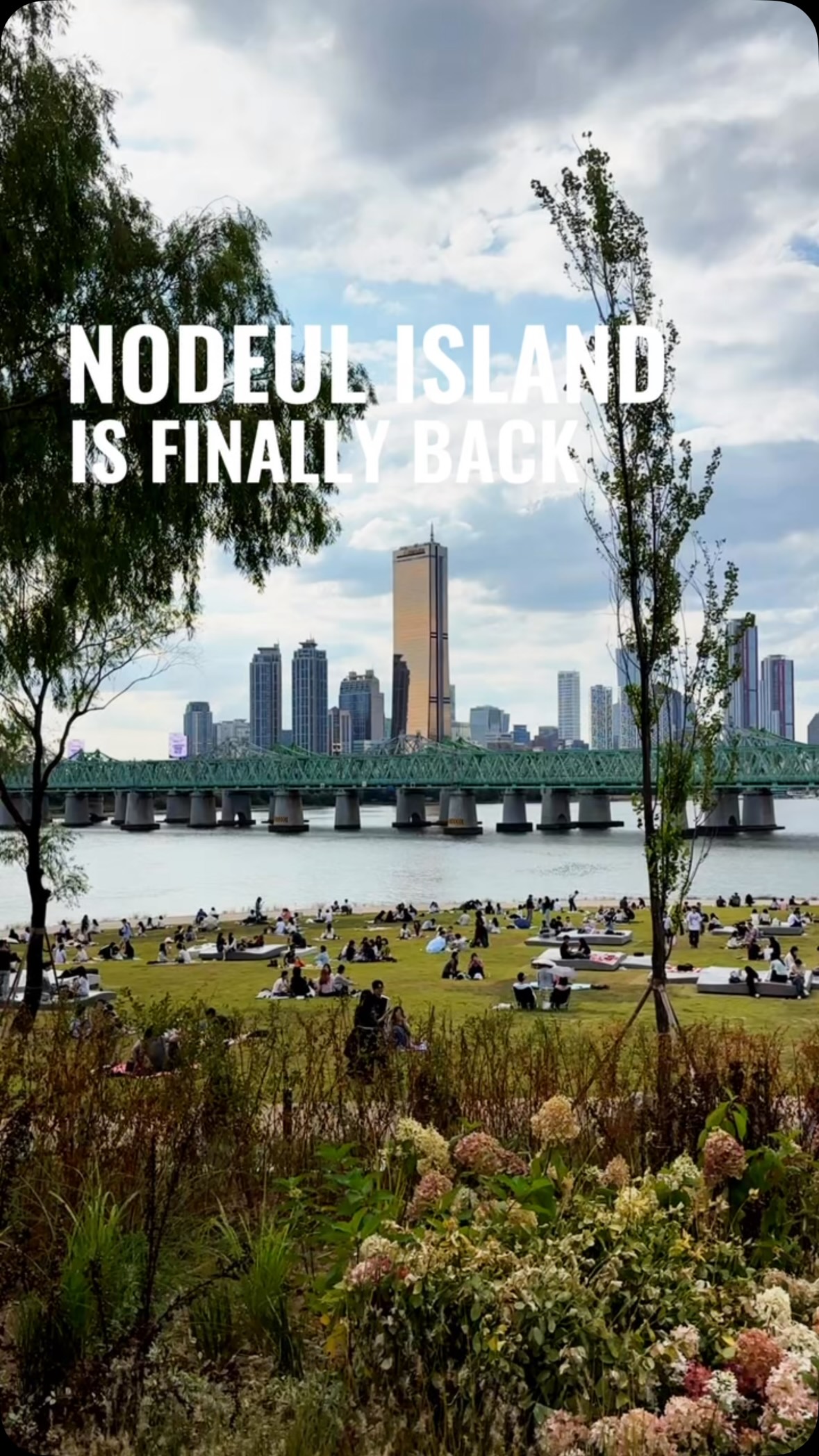 New Seoul Riverside Parks Open