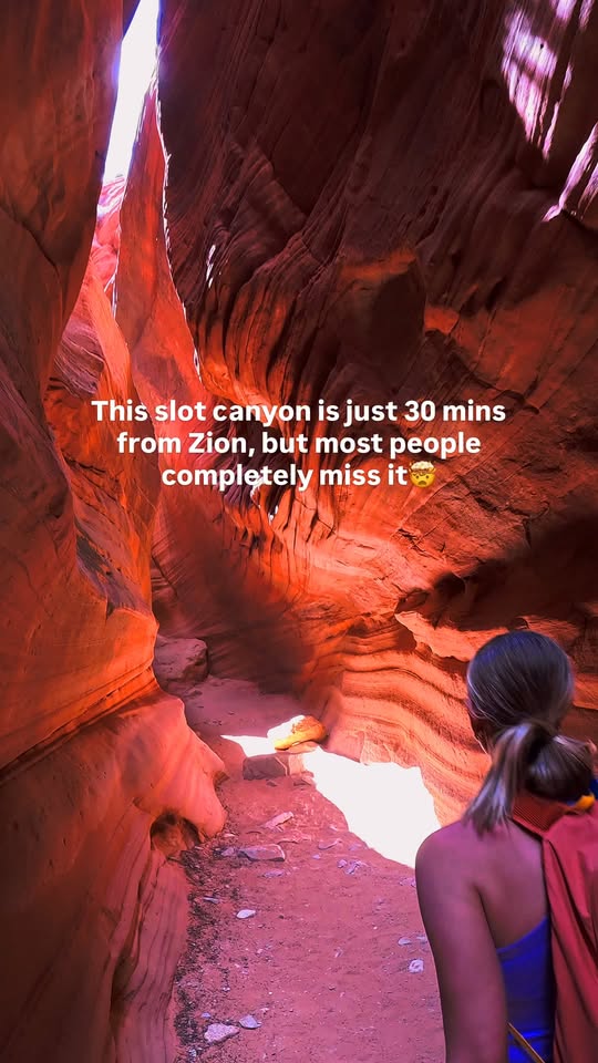 Slot Canyons Near Zion National Park