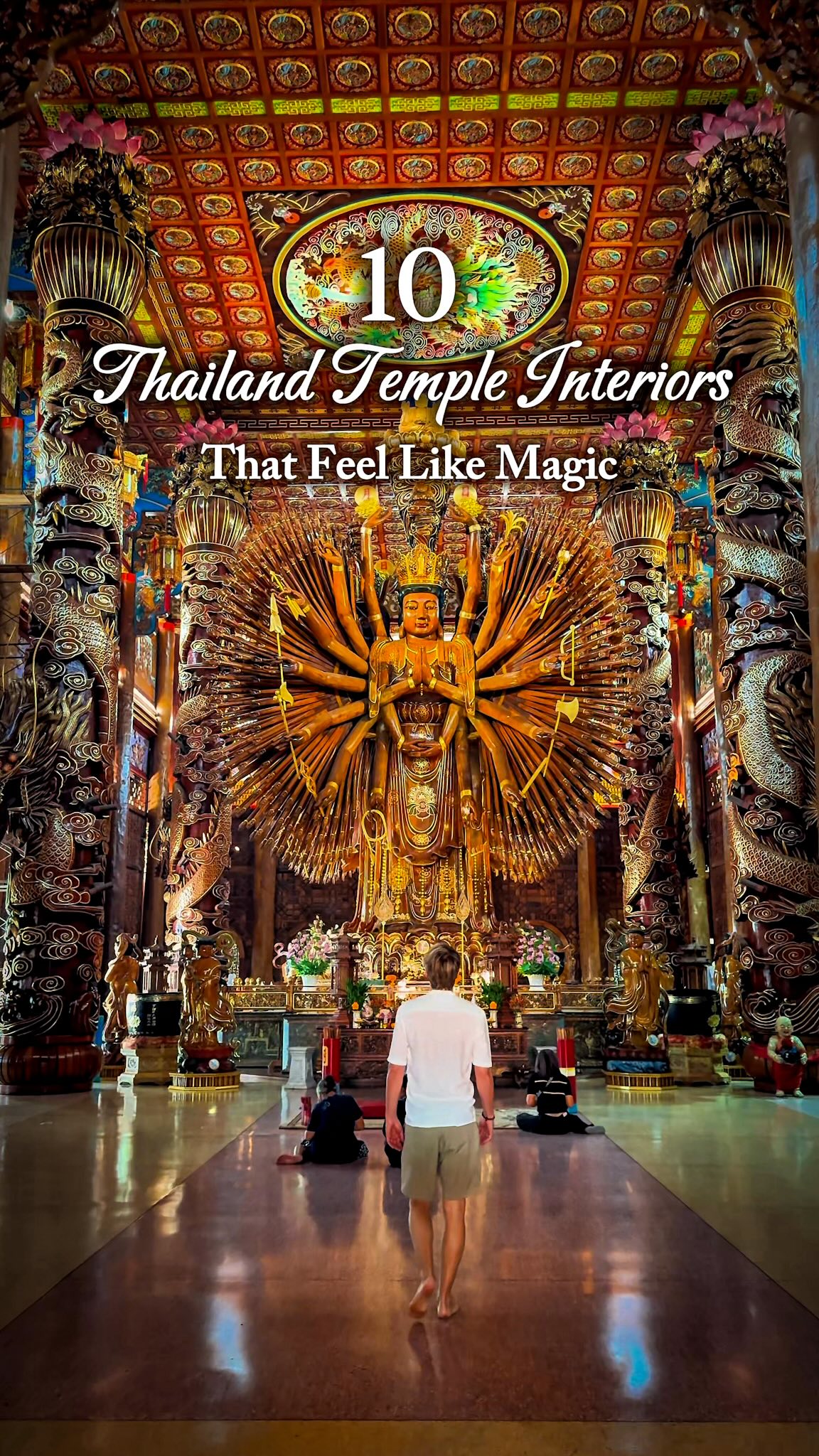 Vibrant Thai Temple Interiors Showcase Unique Architecture