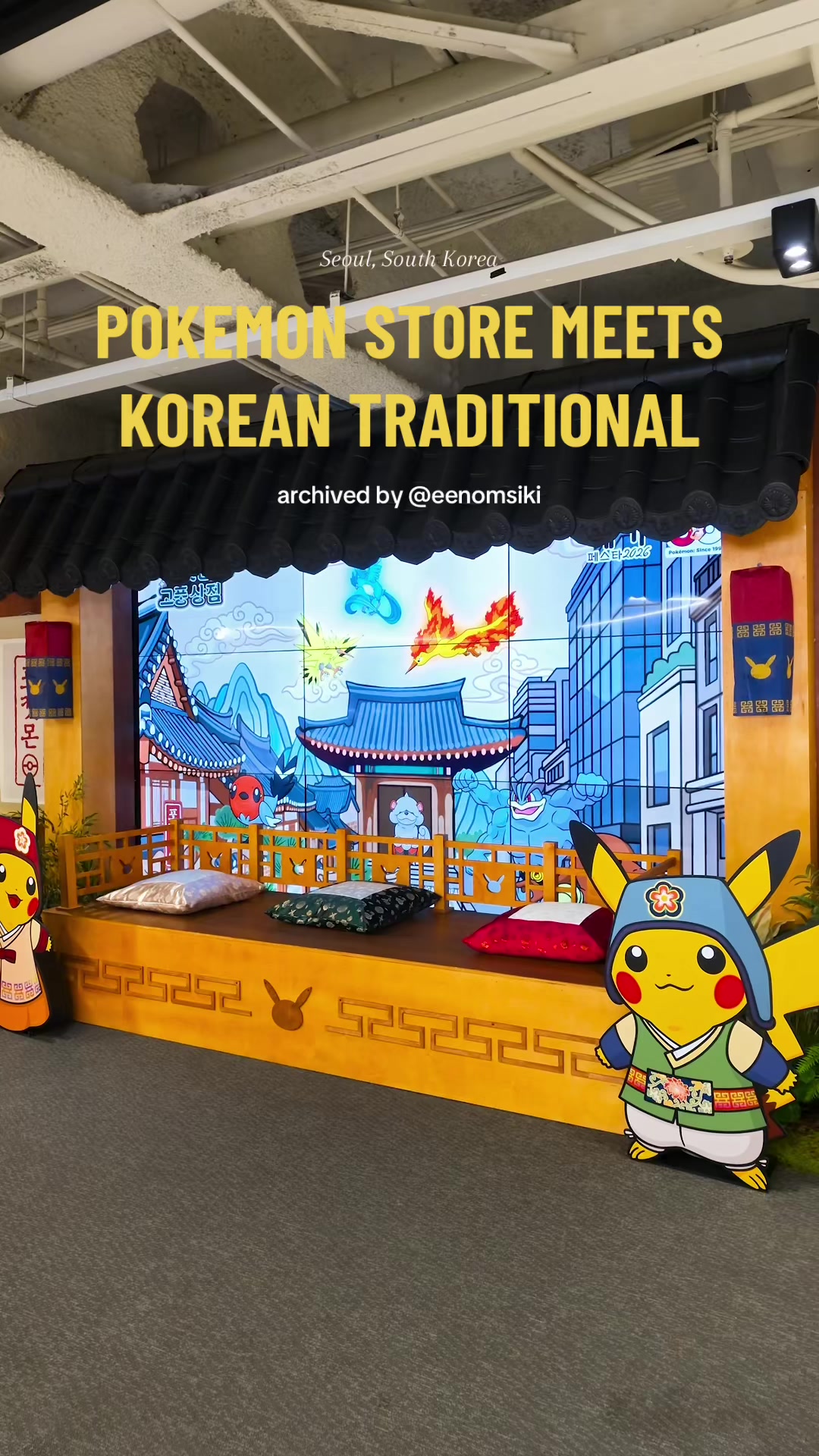 Pokemon Festival Pop-Up Store Features Korean Culture