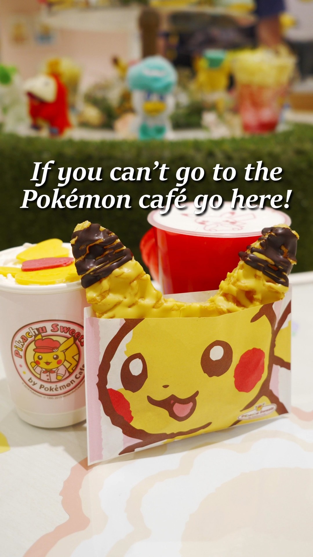 Pikachu Sweets Cafe Offers Fun Tokyo Food