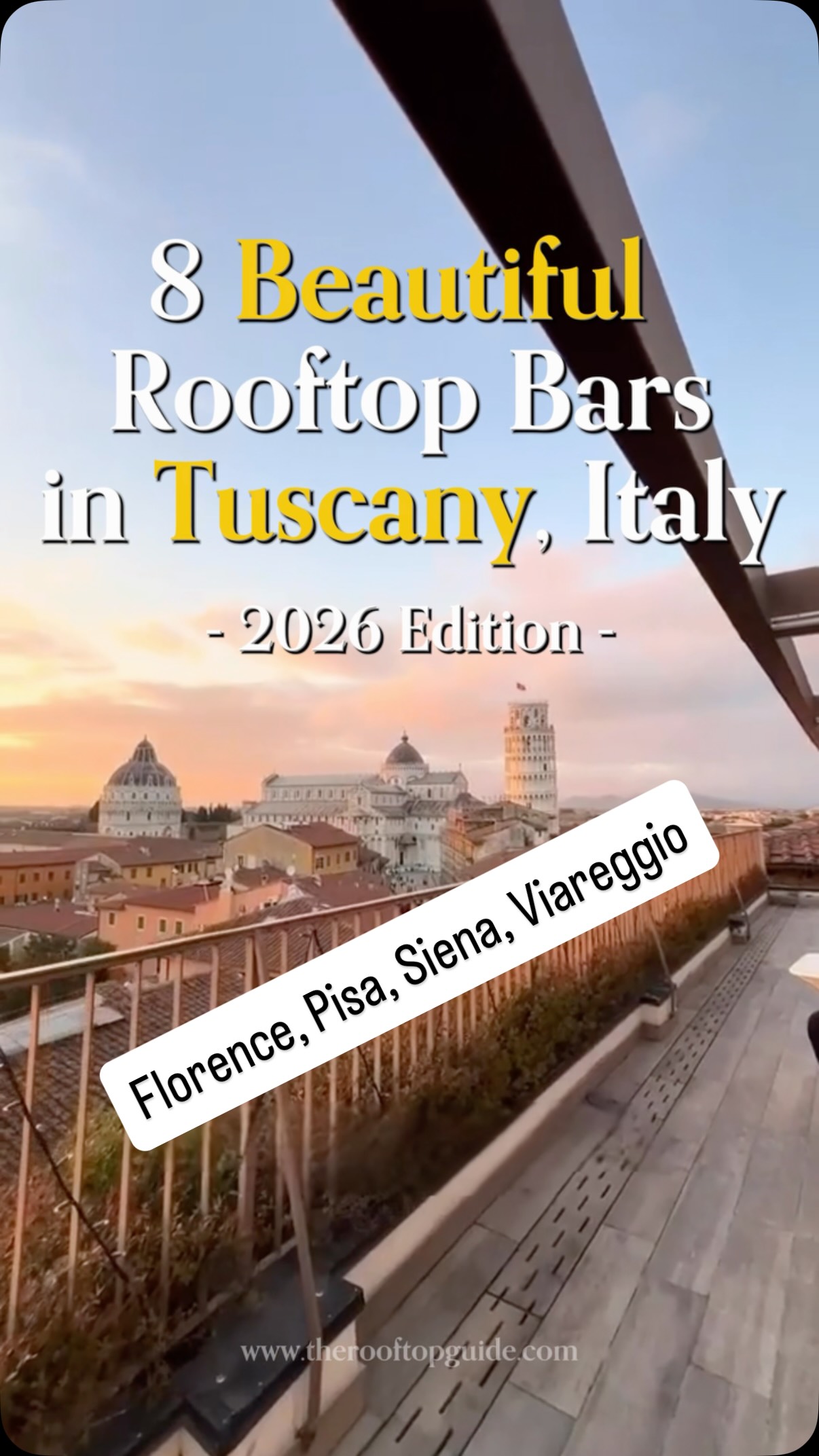 Tuscan Rooftop Bars Offer Scenic Views and Dining