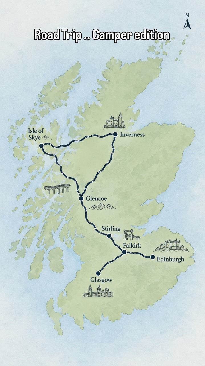 Scotland Road Trip: Castles, Cities, and Highlands