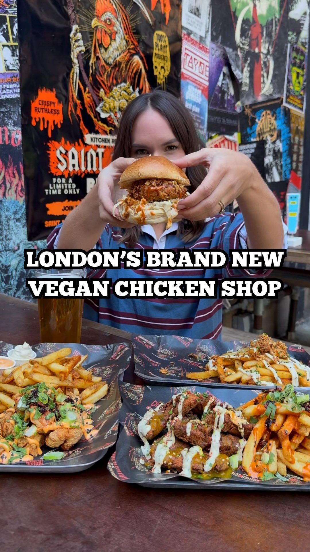 Vegan Chicken Shop Opens at Saint Monday Brewery