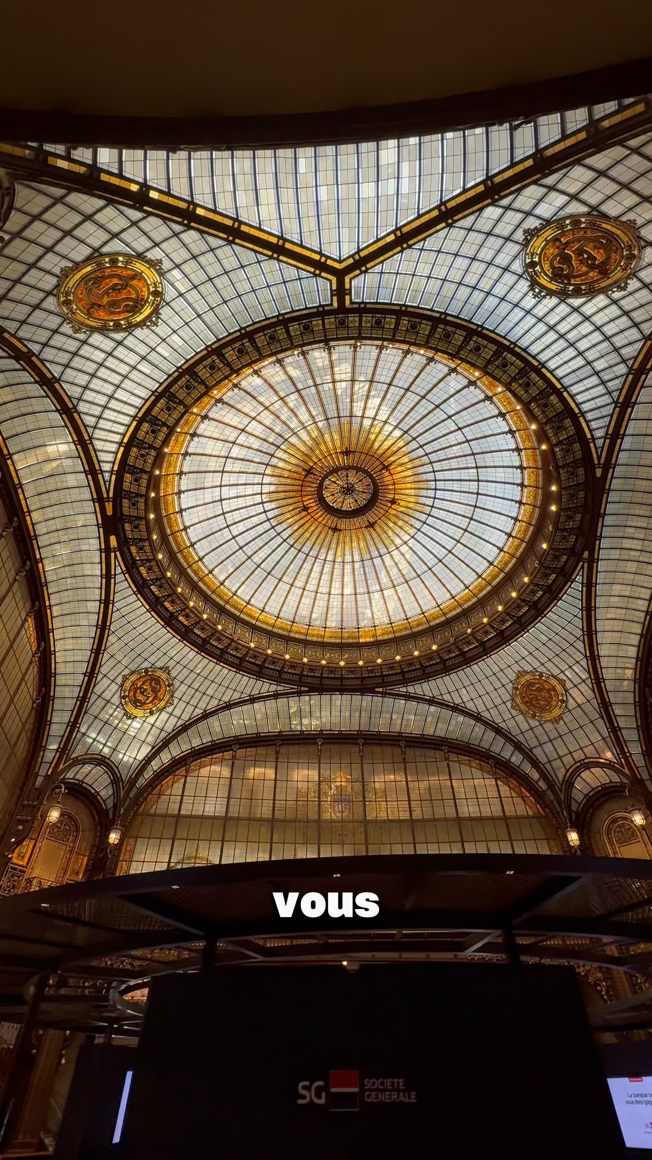 Société Générale's Parisian Vault and Dome