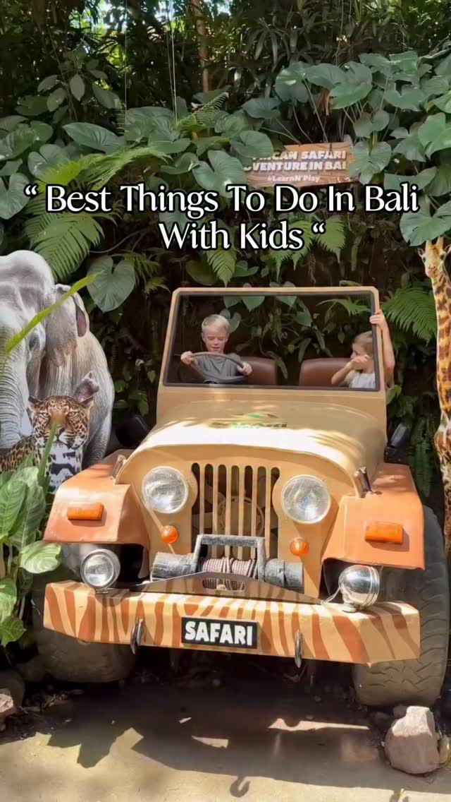Bali Family Attractions: Parks, Zoo & Chocolate