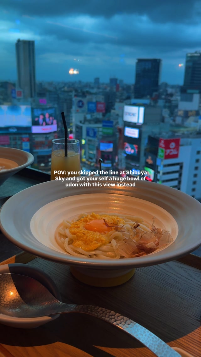 Shibuya Views And Udon Delights