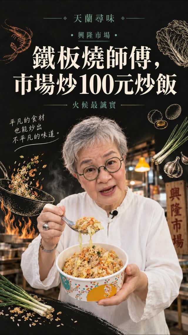 Xinglong Market's Teppanyaki Chef Sells Flavorful Fried Rice