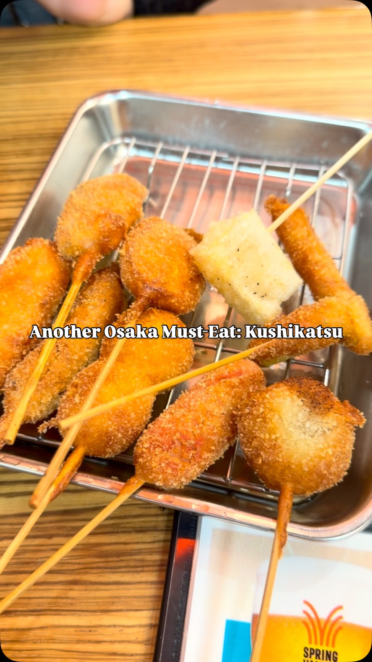 Osaka's Iconic Kushikatsu Food Scene