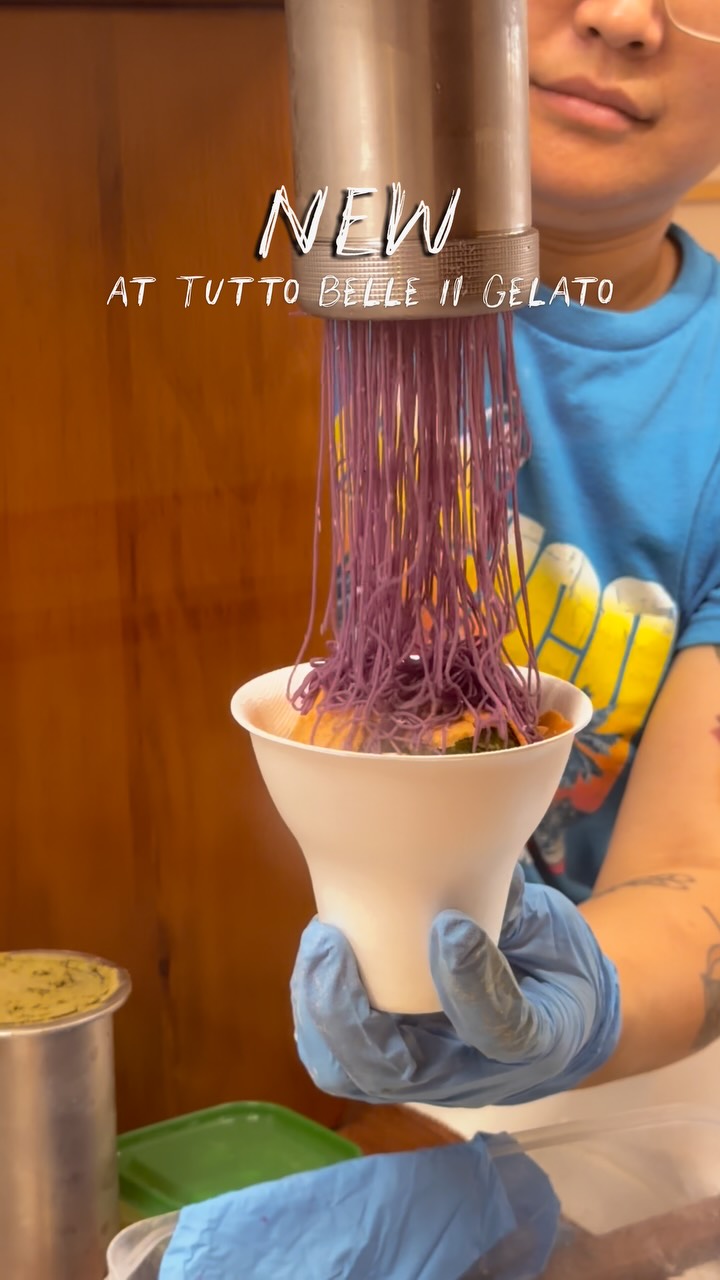 Kits Gelato Shop Offers Seasonal Mont Blanc Treat