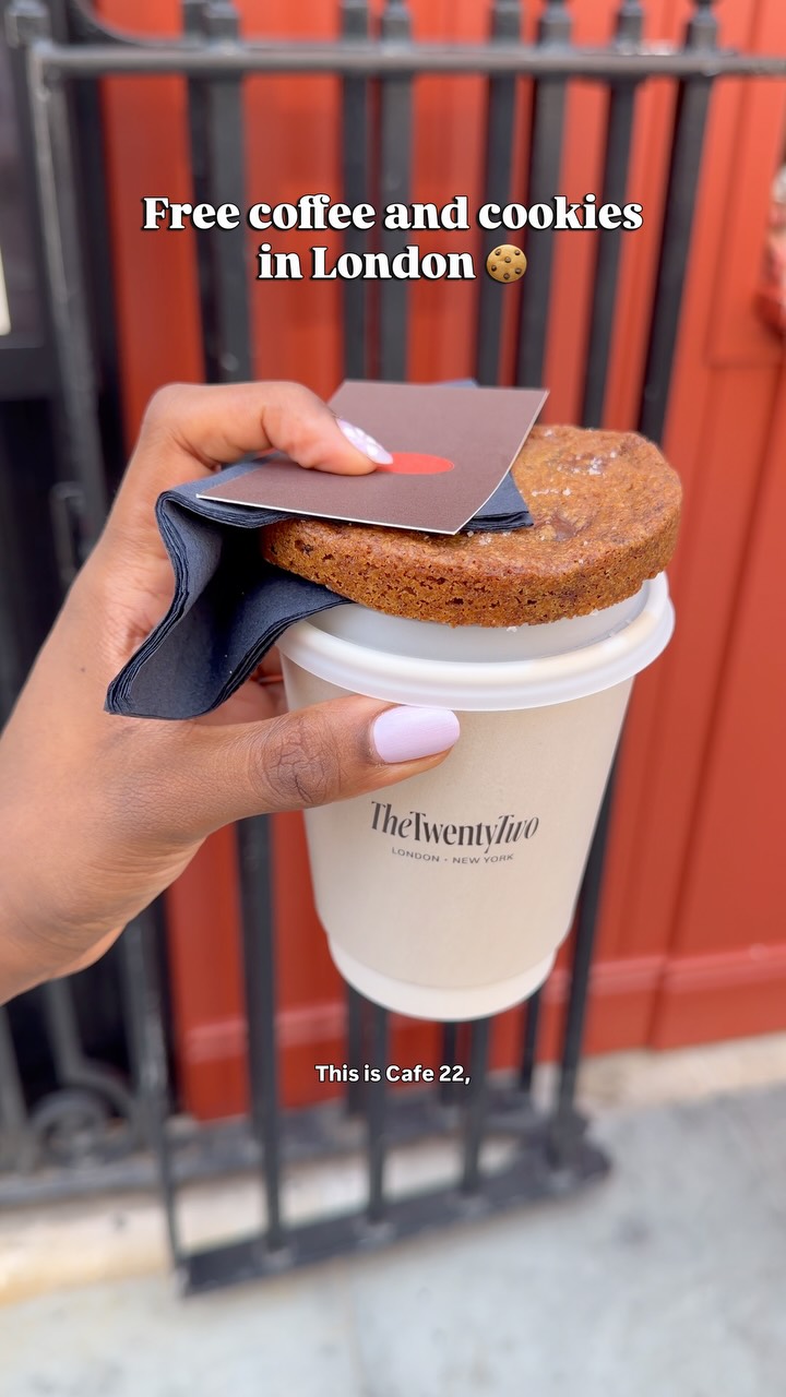 Free Coffee and Cookies Pop-Up In London