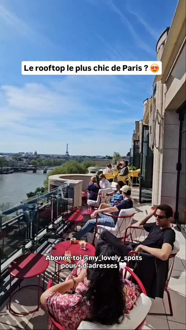 Paris Rooftop Views of Eiffel Tower and Notre-Dame