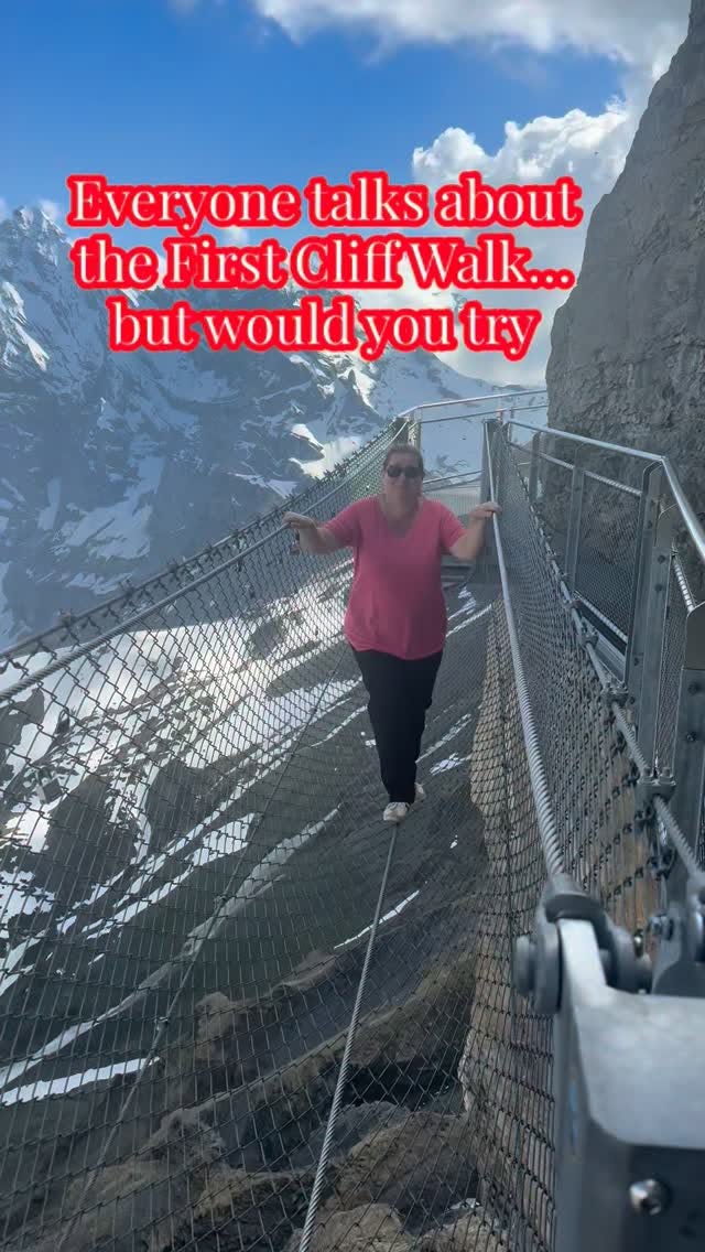 Swiss Alps Cliff Walks And Thrill Rides