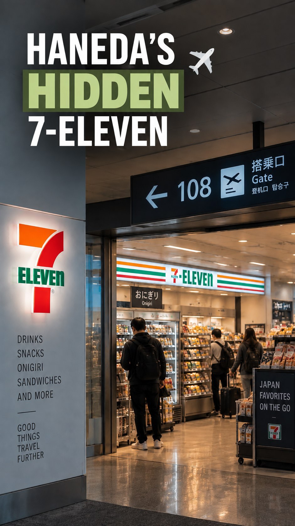 7-Eleven For Snacks At Haneda Airport