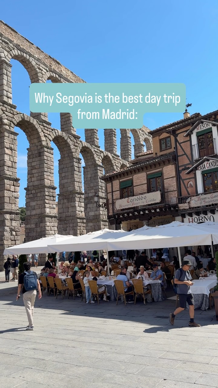 Segovia's Historic Aqueduct, Gothic Cathedral, and Castle