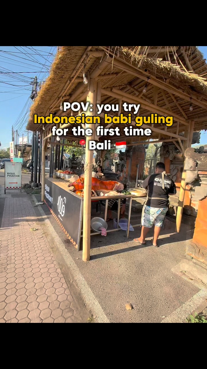 Ubud's Famous Babi Guling Dish