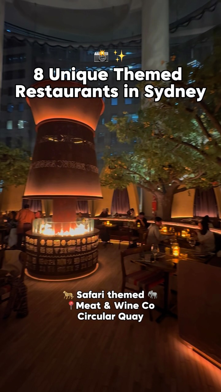 Sydney's Unique Themed Dining Experiences