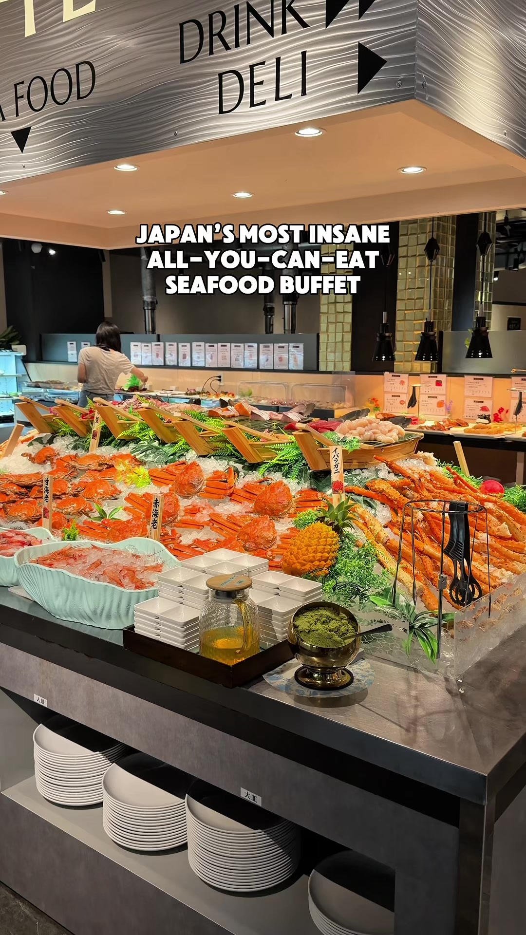 Unlimited Crab Buffet In Tokyo