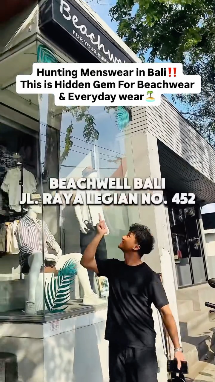 Beachwell Bali: Local Menswear Finds