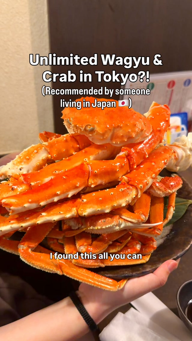 All-You-Can-Eat Wagyu and Crab in Tokyo