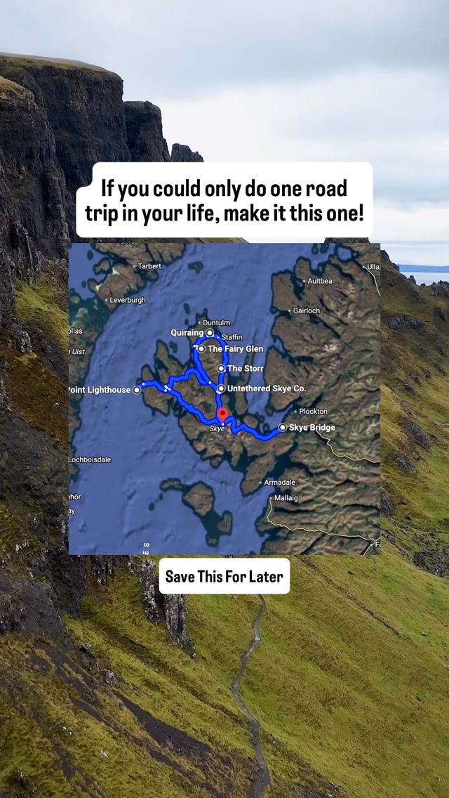 Isle of Skye Road Trip Destinations