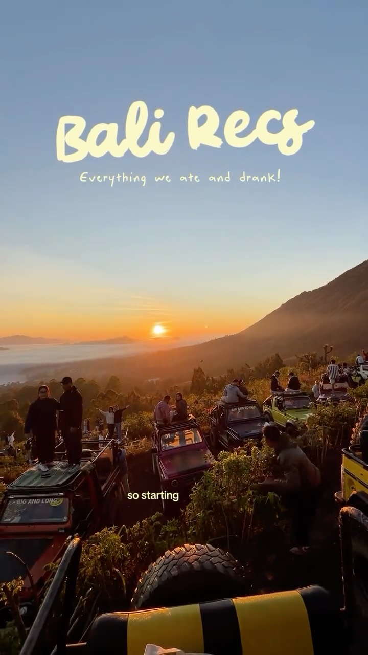Bali Eateries: From Ubud Matcha to Uluwatu Views