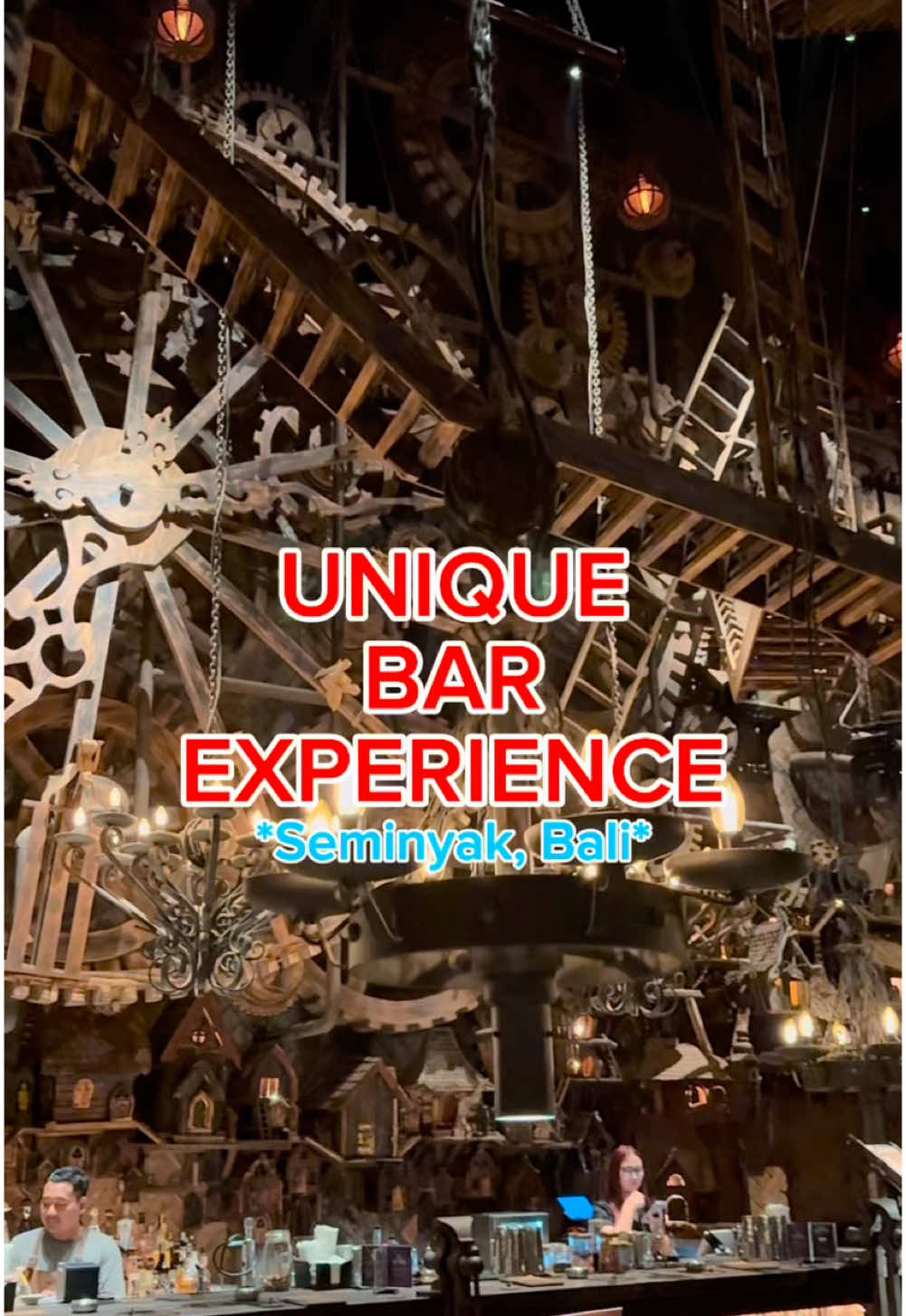 Industrial-Themed Iron Fairies Bar in Bali