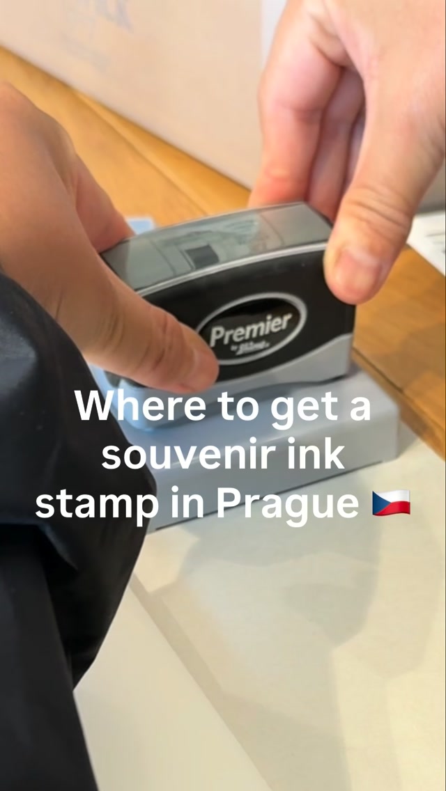 Prague Souvenir Stamps and Cityscapes