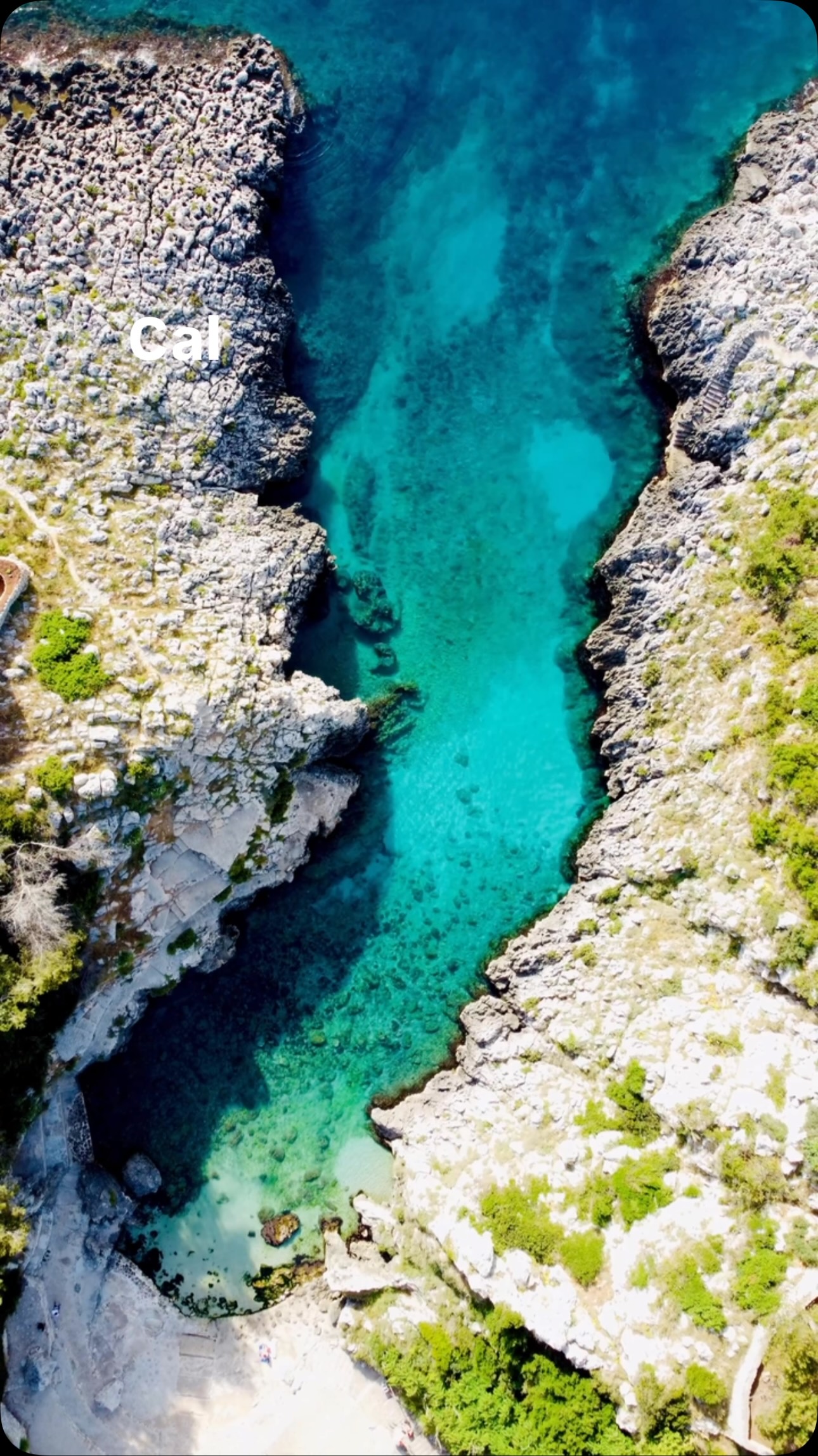 Cala Dell'Acquaviva's Turquoise Waters And Springs