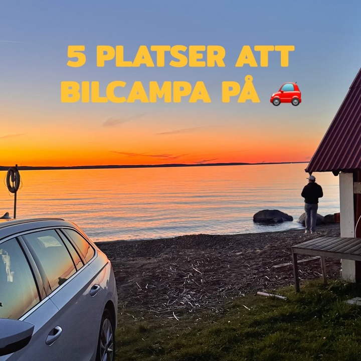 Scenic Road Trip Camping Spots Across Sweden