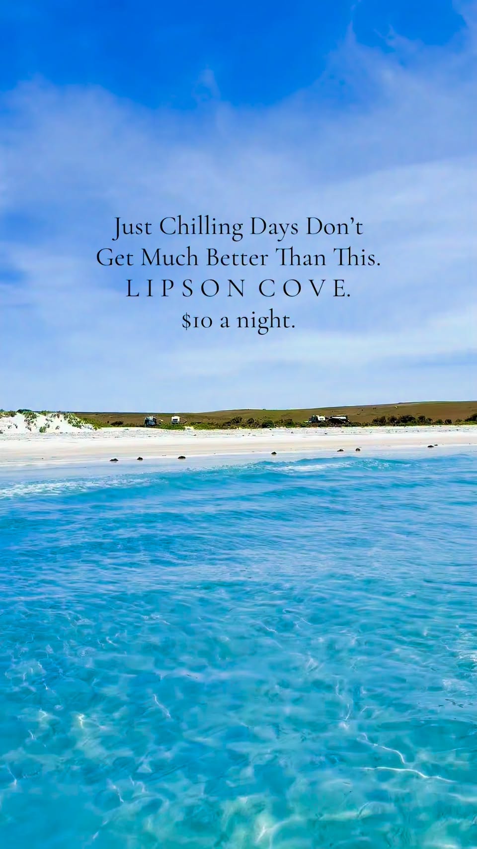 Lipson Cove Offers Affordable Coastal Camping