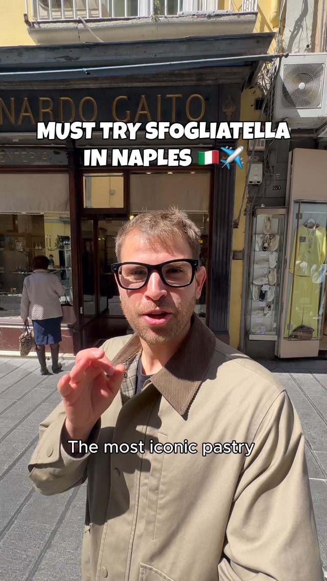 Iconic Sfogliatella From Naples' Oldest Pasticceria