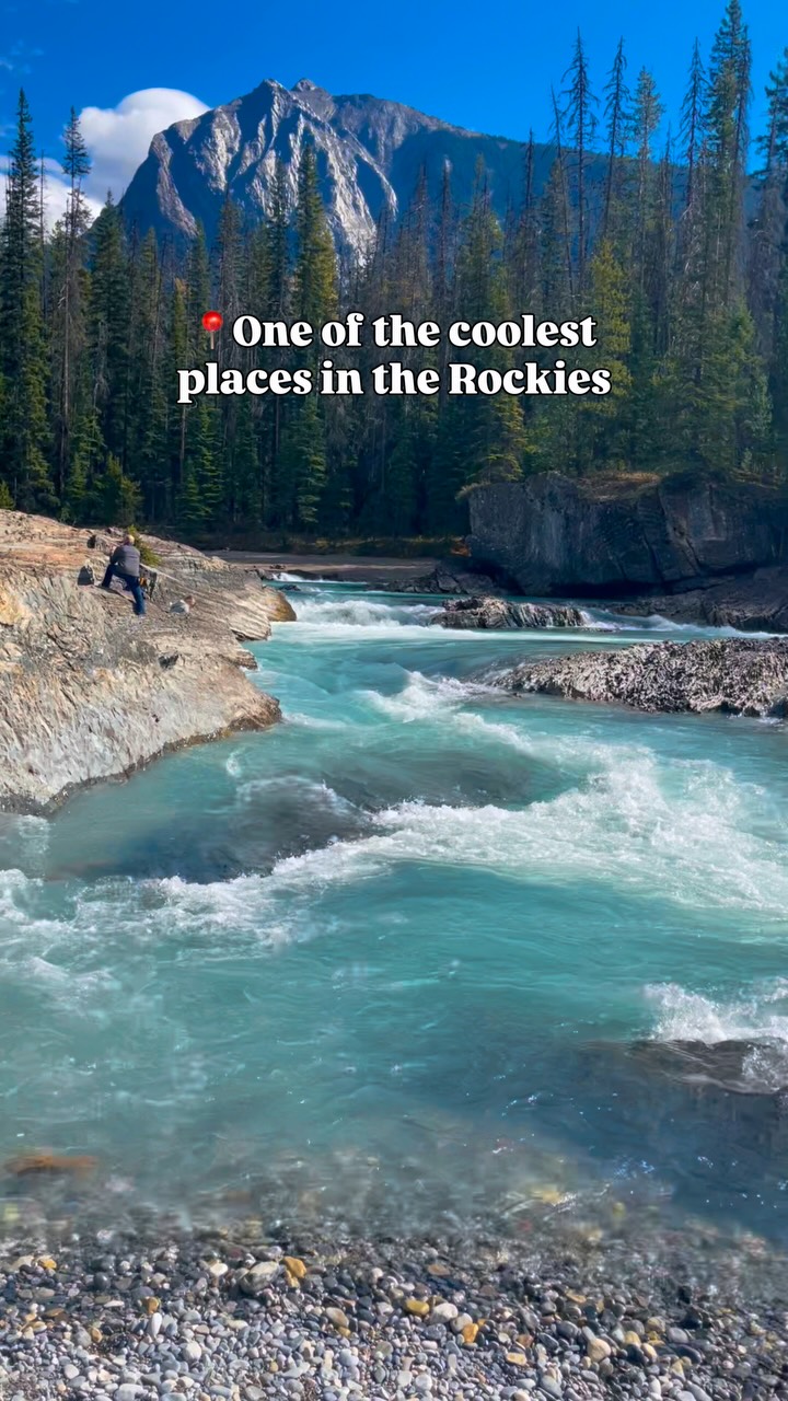 Yoho National Park's Natural Bridge and Falls