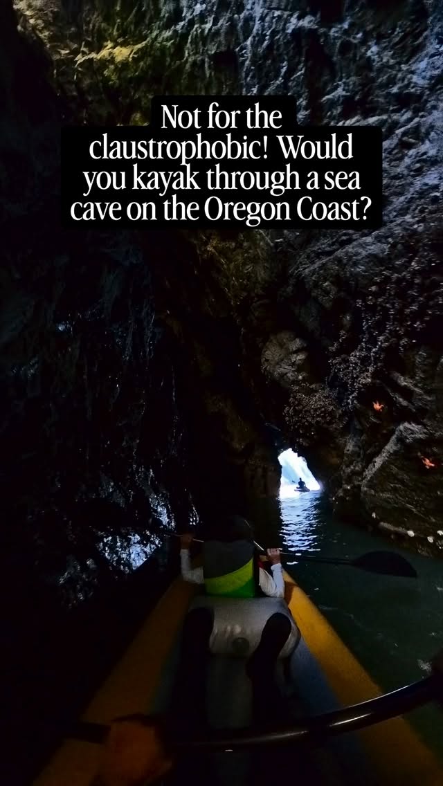 Oregon Coast Sea Caves And Natural Bridges