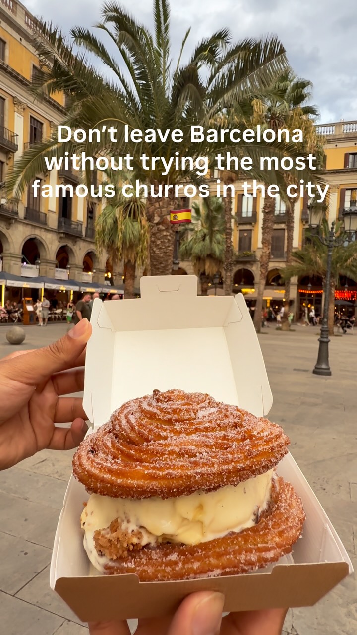 Barcelona's Famous Churros and Hot Chocolate