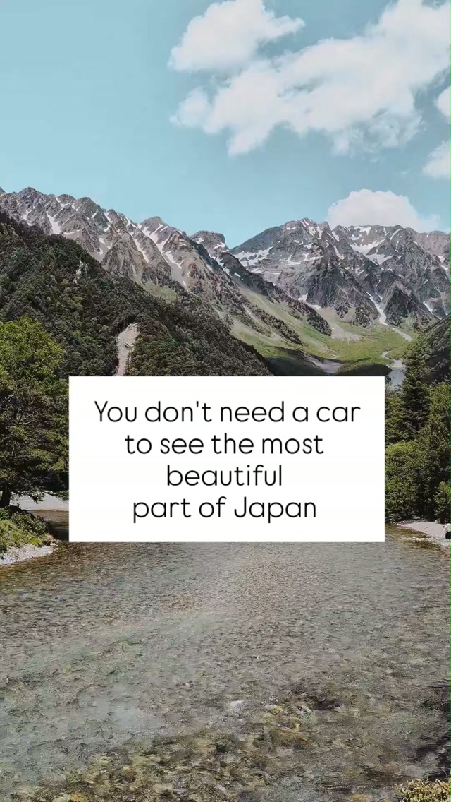 Kamikochi's Car-Free Access