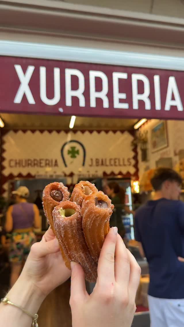 Barcelona's Best Churros At Xurreria Trebol