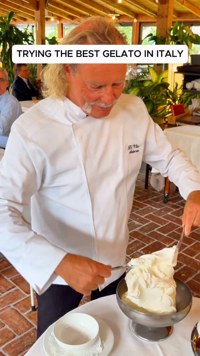 Parmigiano Reggiano Milk Gelato in Italy