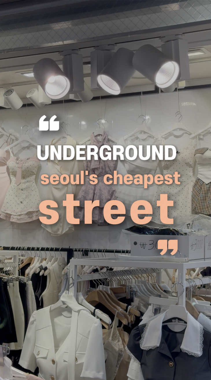 Seoul's Underground Shopping Center Offers Bargains