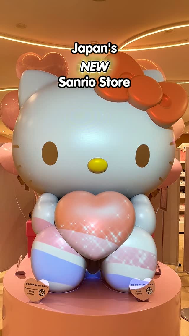Sanrio Store Opens in Osaka's Shinsaibashi