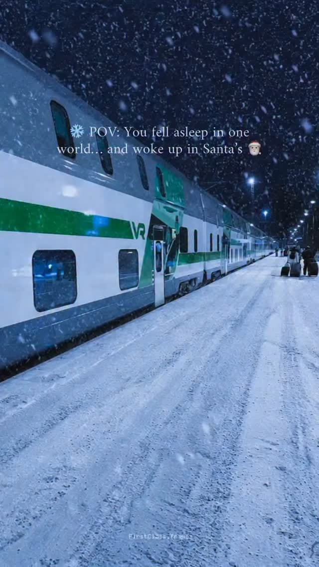 Santa Claus Express Arctic Circle Train Journey