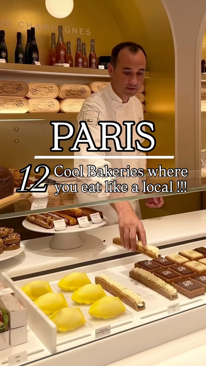 Paris Bakeries Offer Local Pastries, Breads, and Sandwiches