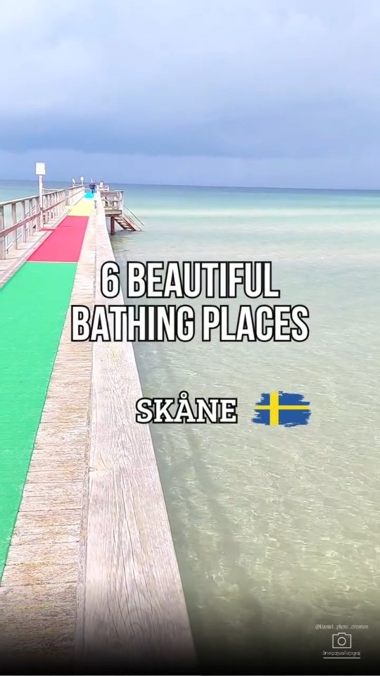 Six Scenic Bathing Spots in Skåne