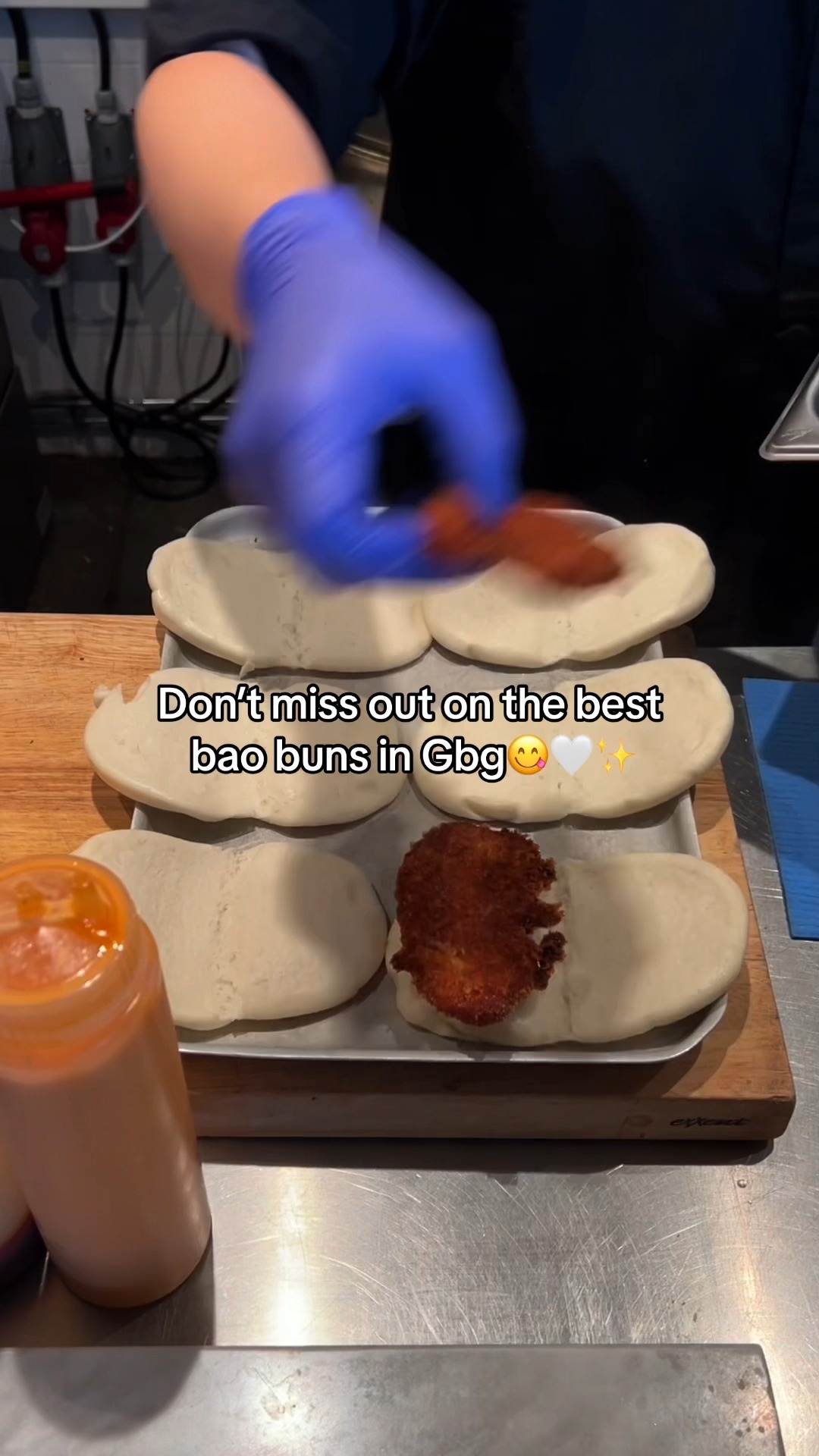 Bao Buns At Gothenburg's Market Hall