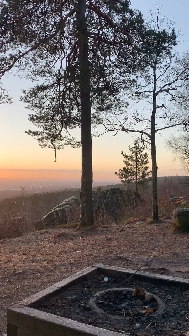 Sunrise Views at Ryds Grottor and Billingen