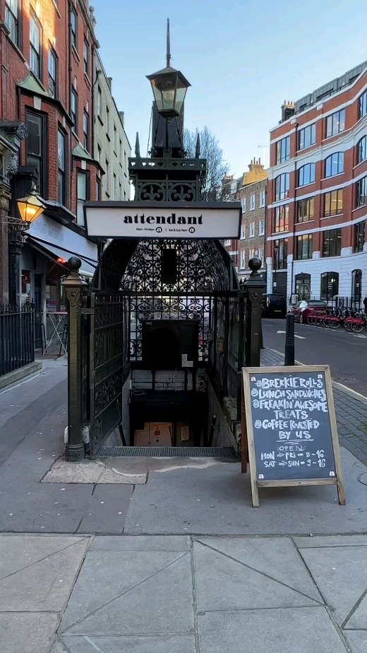 Victorian Toilet Turned Coffee Shop In Fitzrovia