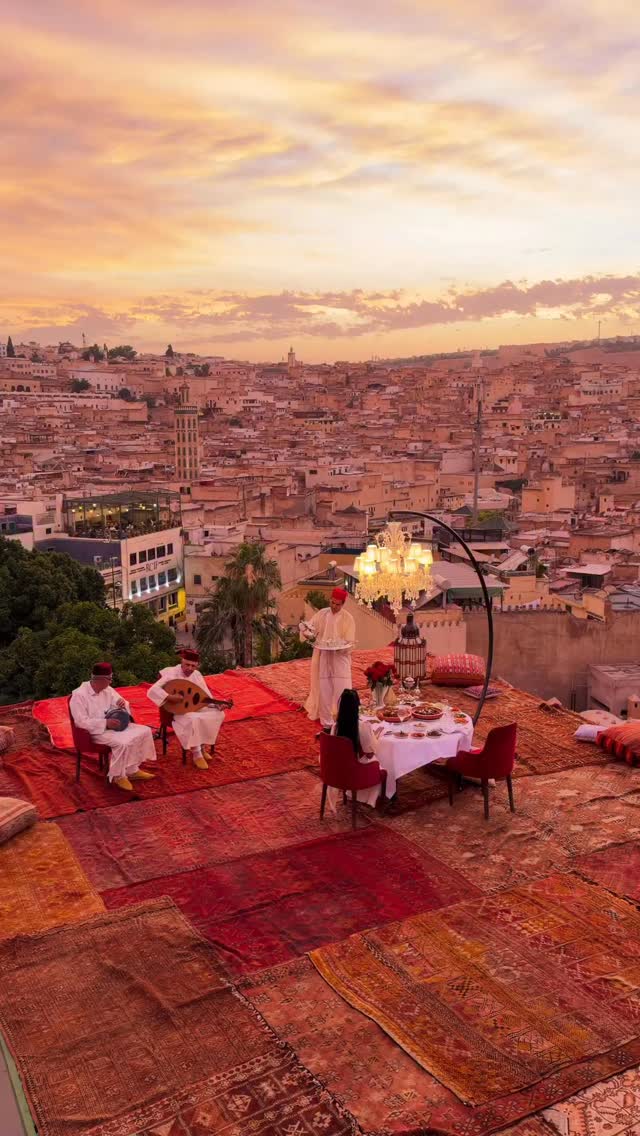 Magical Moroccan Dining Experience Above Fez