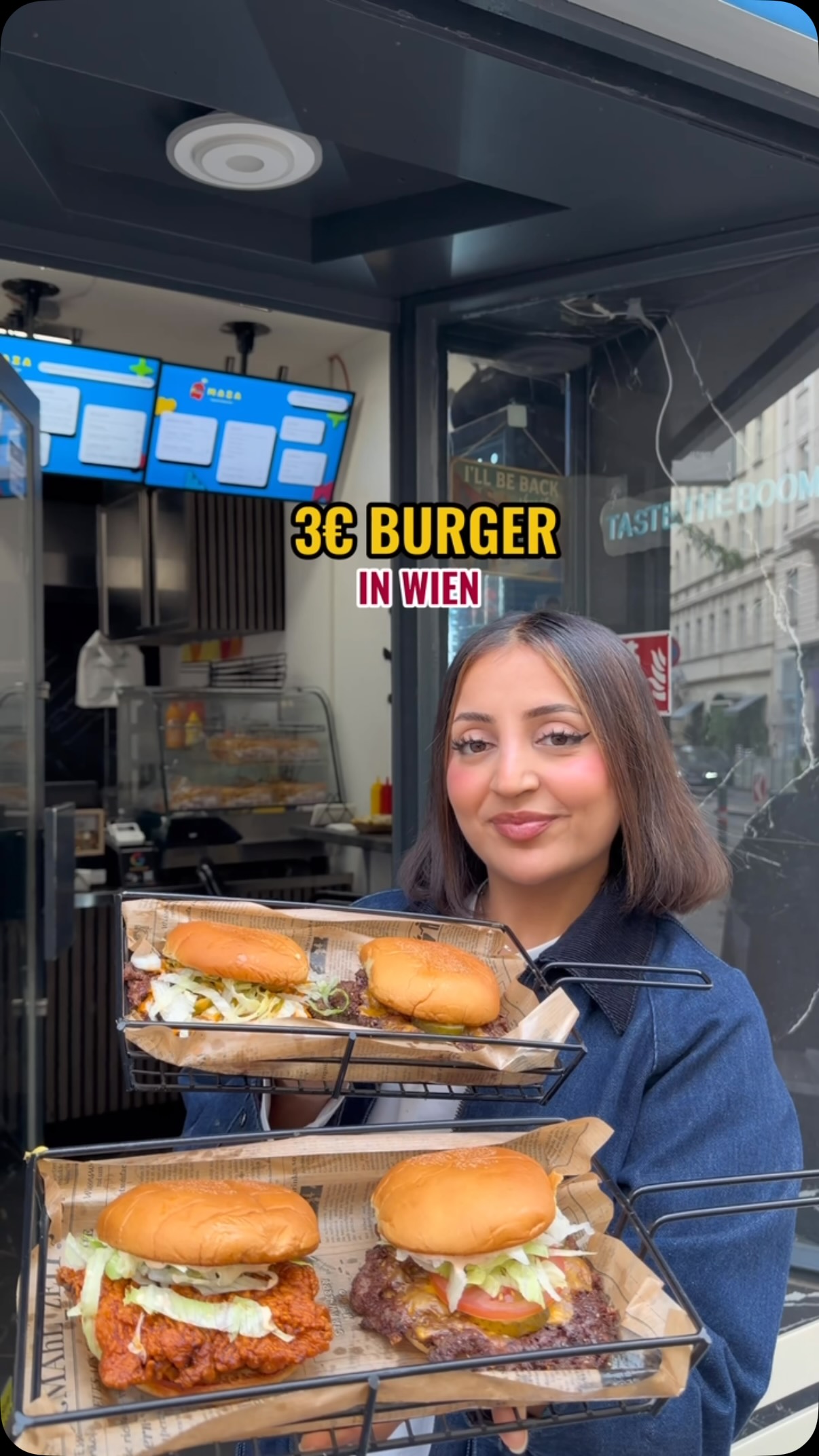 Three Euro Burger Deal In Vienna