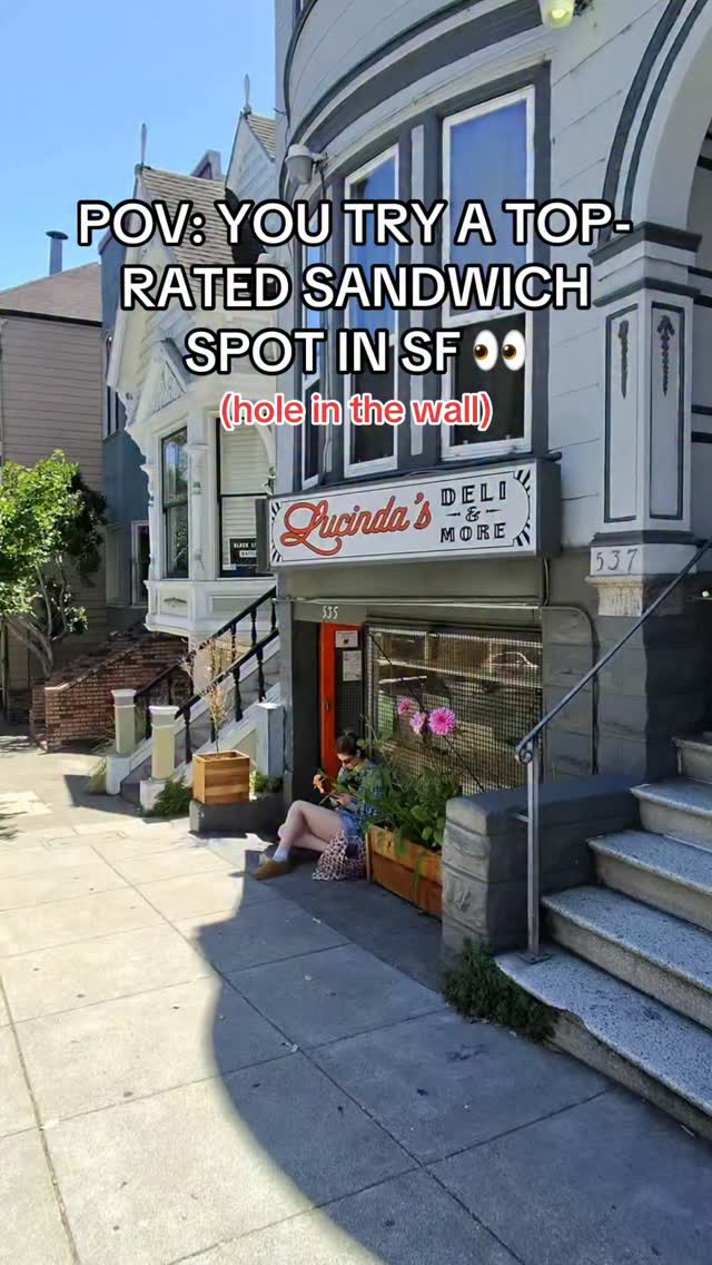 San Francisco Sandwich Spotlight At Lucinda's Deli